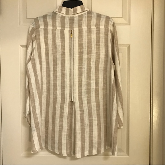 Toofan Size M Linen Top - Picture 10 of 11